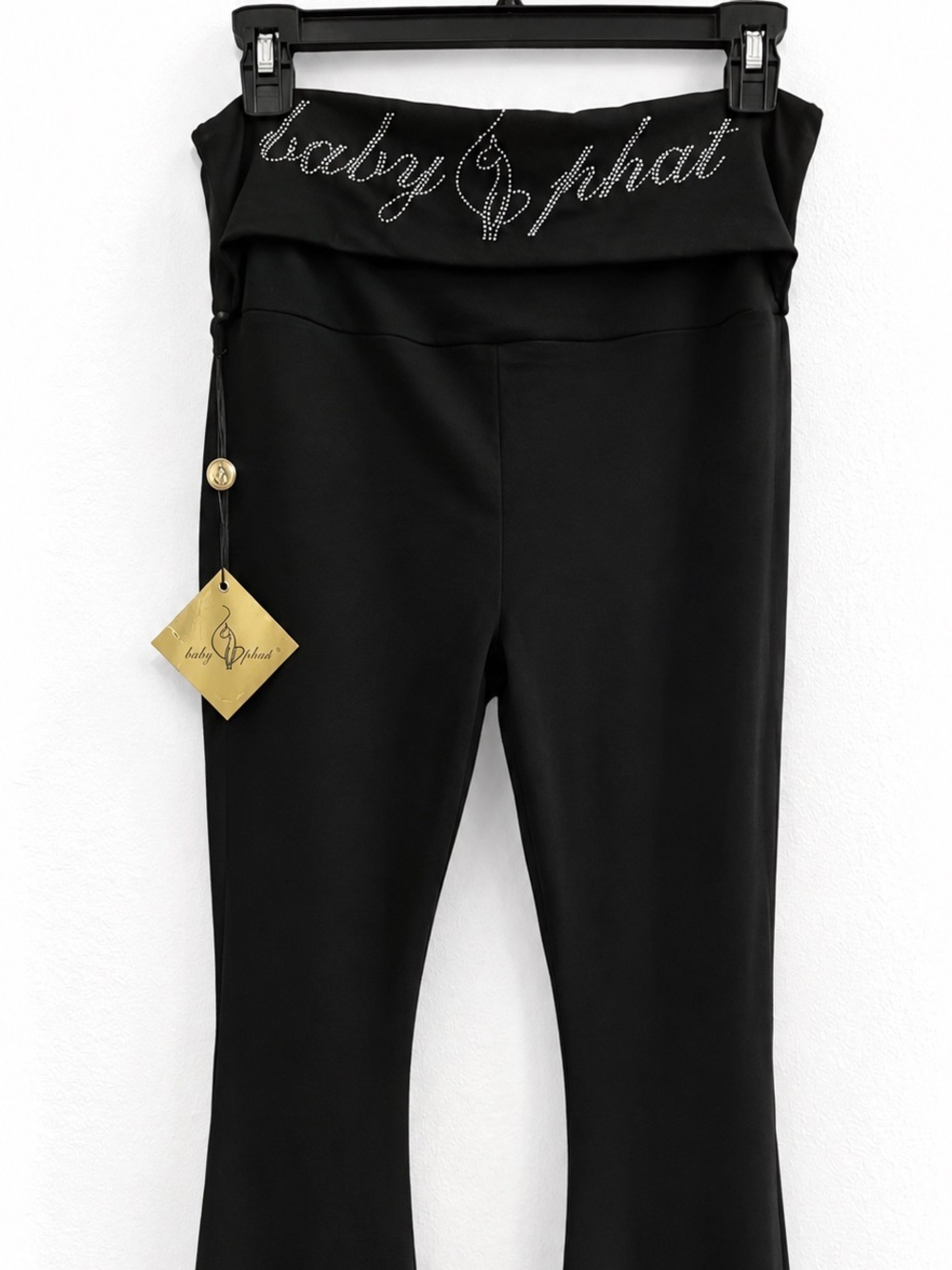 Baby Phat Black Flare Leggings